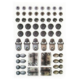49 And Market - Vintage Artistry Essentials - Wishing Bubbles & Trinkets - Hardware