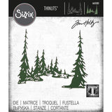Sizzix - Thinlits Die Tall Pines by Tim Holtz