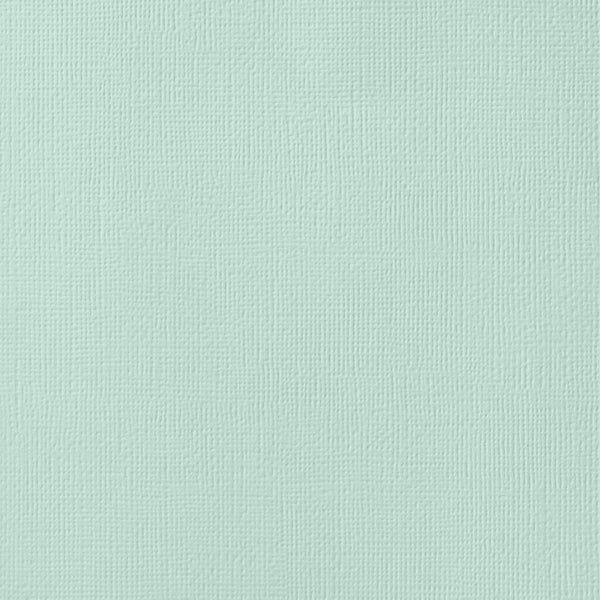 American Crafts - Textured Cardstock 12"X12" - Spearmint