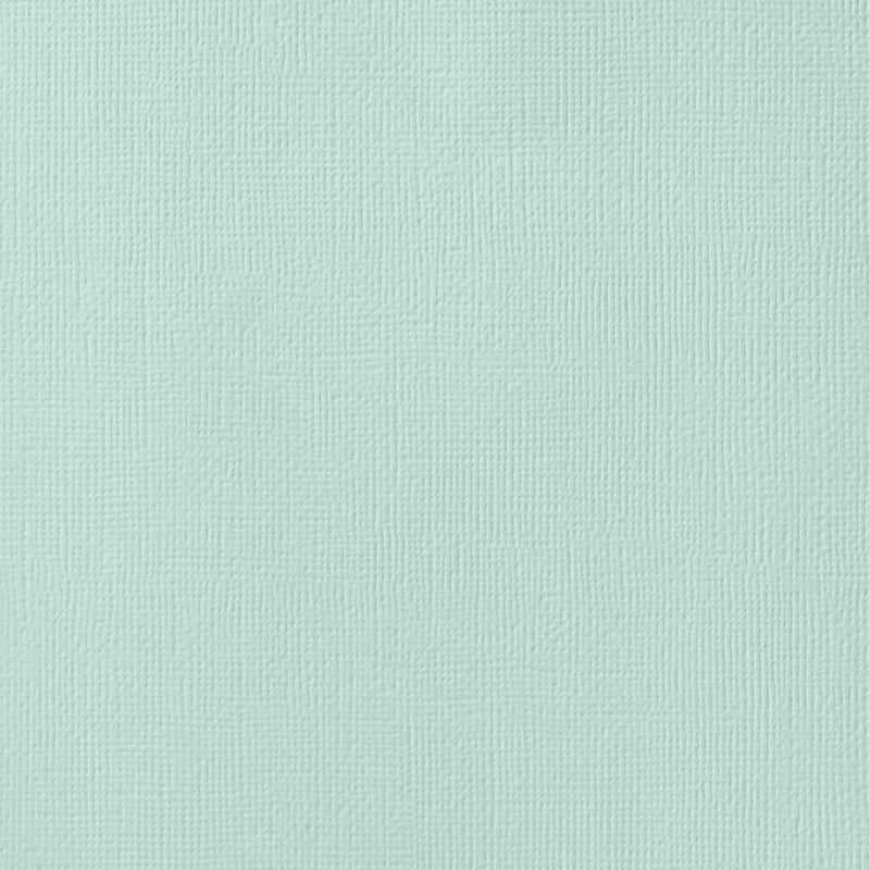 American Crafts - Textured Cardstock 12"X12" - Spearmint