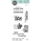 Sizzix - Clear Stamps - Positive Signs