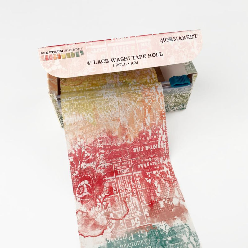 49 And Market - Spectrum Sherbet - Washi Tape - Lace
