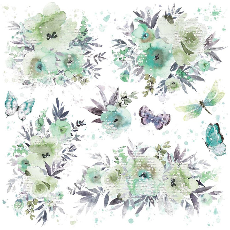 49 And Market - Viken  - Rub-Ons 12"X12"