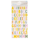 Paige Evans - Garden Shoppe - Thickers Stickers - Alphabet With Copper Foil Accents