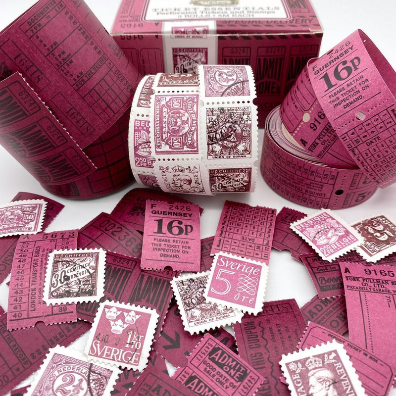 49 And Market - Vintage Bits Ticket Essentials - Plum