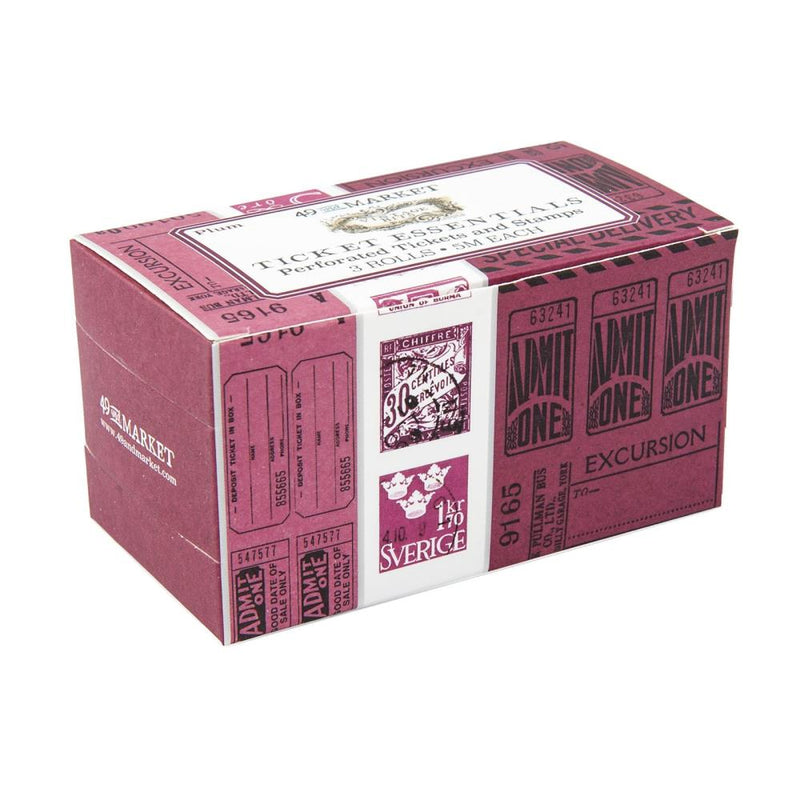 49 And Market - Vintage Bits Ticket Essentials - Plum