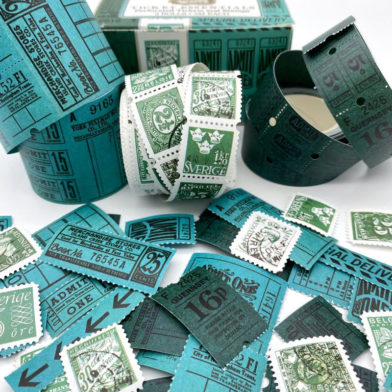 49 And Market - Vintage Bits Ticket Essentials - Lagoon