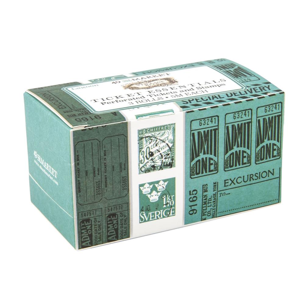 49 And Market - Vintage Bits Ticket Essentials - Lagoon