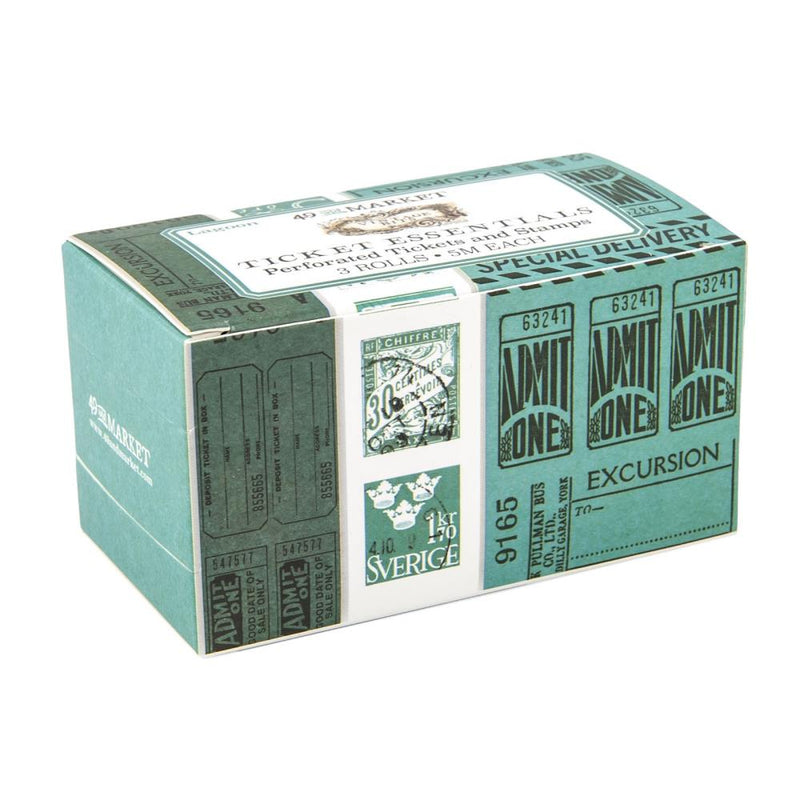 49 And Market - Vintage Bits Ticket Essentials - Lagoon