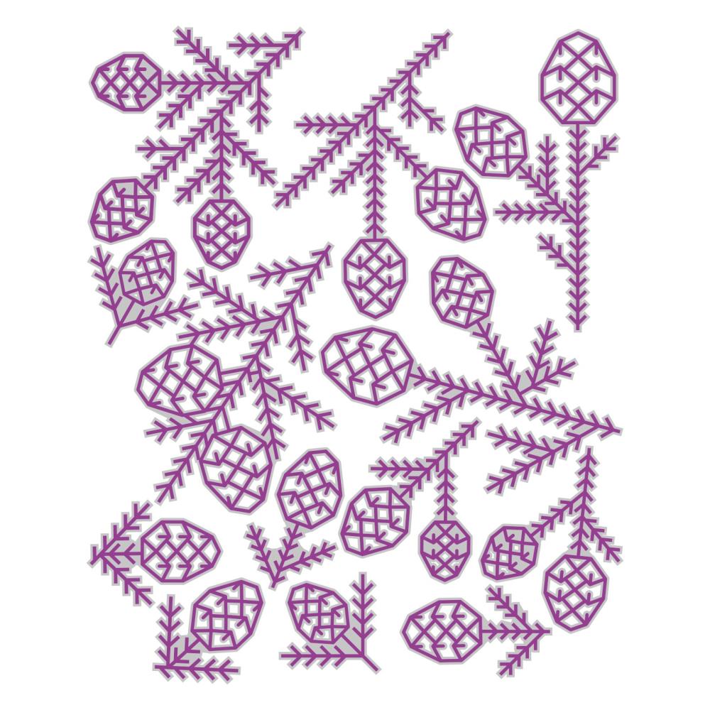 Sizzix - Tim Holtz - Thinlits Dies - Pine Patterns