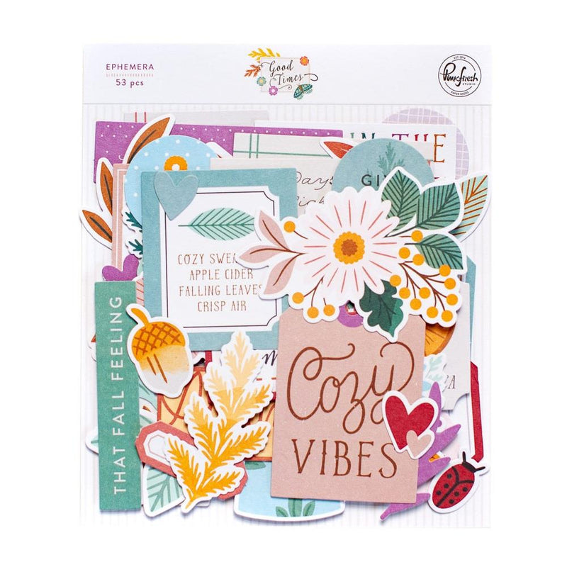 PinkFresh - Good Times - Floral Die-Cuts