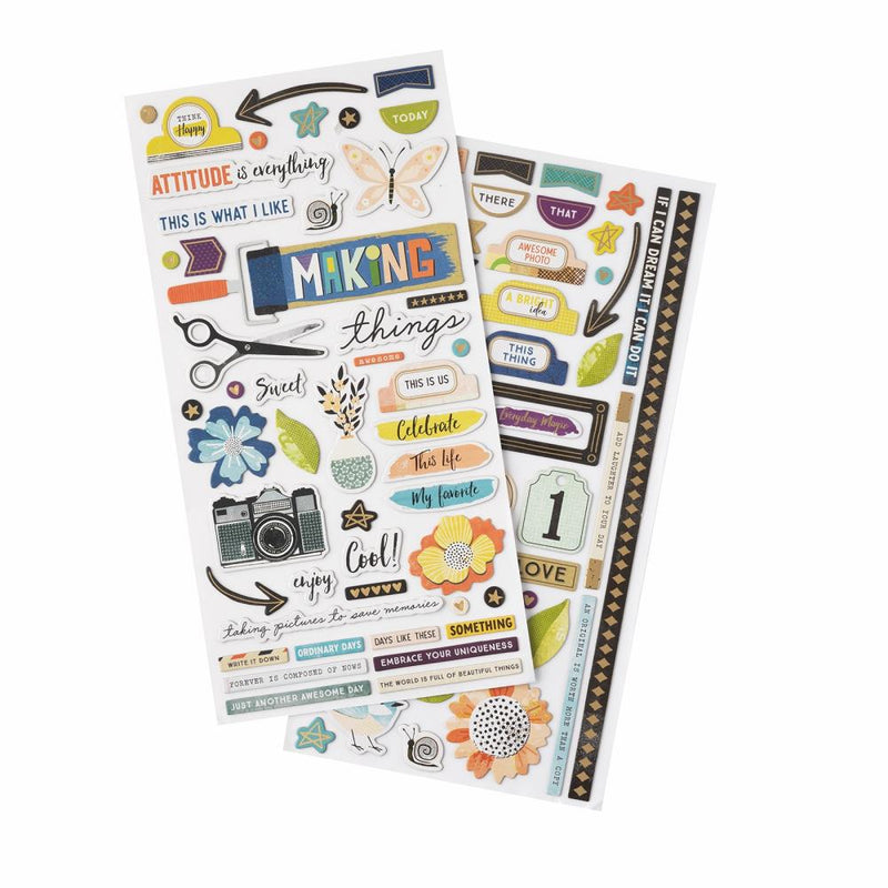 Vicki Boutin - Print Shop - Thickers Stickers - Making Things Phrase