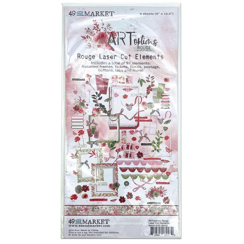 49 And Market - ARToptions Rouge - Laser Cut Outs - Elements