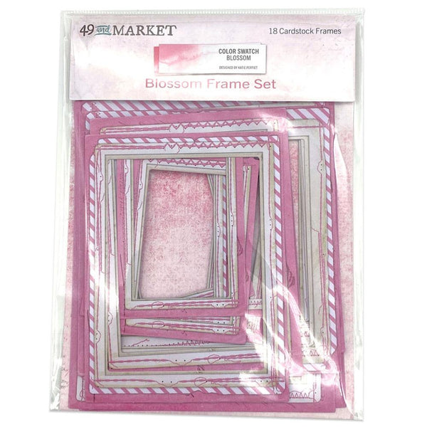 49 And Market - Color Swatch: Blossom - Frame Set