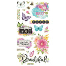 Simple Stories - Simple Vintage Life In Bloom - Chipboard Stickers 6"X12"