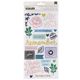 Maggie Holmes - Woodland Grove - Thickers Stickers - Dream Chaser Phrase/Puffy