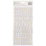 Vicki Boutin - Where To Next - Thickers Stickers - Alpha With Gold Foil