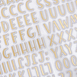 Vicki Boutin - Where To Next - Thickers Stickers - Alpha With Gold Foil