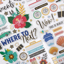 Vicki Boutin - Where To Next - Thickers Stickers - Happy Life Phrase