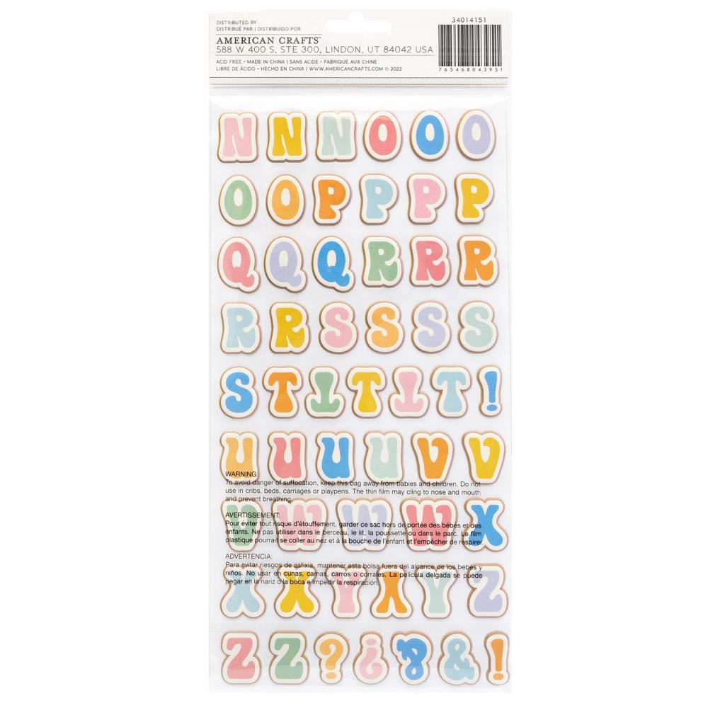 Jen Hadfield - Flower Child - Thickers Stickers - Alpha