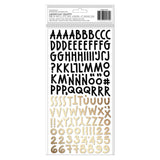 Vicki Boutin - Peppermint Kisses - Thickers Stickers - Alpha With Gold Foil
