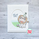 Avery Elle - Clear Stamp Set - Roaring Birthday