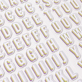 Vicki Boutin - Sweet Rush - Thickers Stickers - Alpha - Chipboard