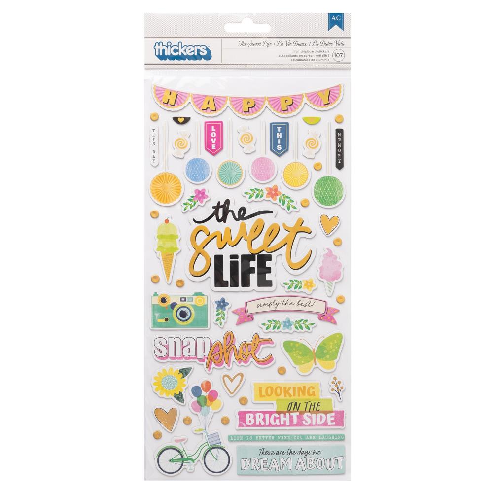 Vicki Boutin - Sweet Rush - Thickers Stickers - The Sweet Life Phrase