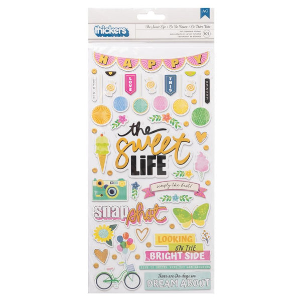 Vicki Boutin - Sweet Rush - Thickers Stickers - The Sweet Life Phrase