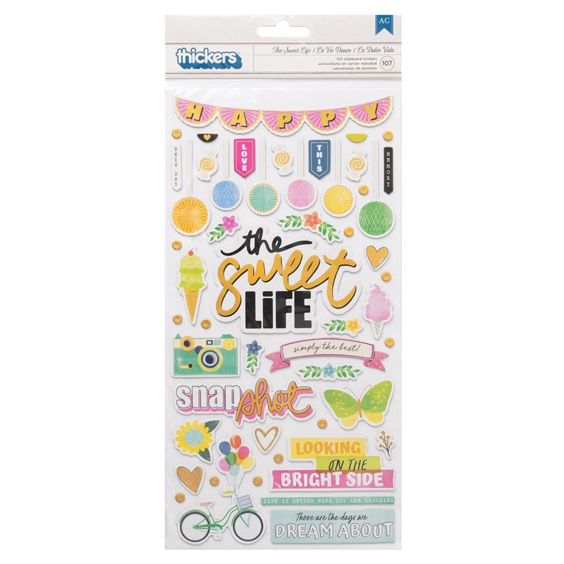 Vicki Boutin - Sweet Rush - Thickers Stickers - The Sweet Life Phrase
