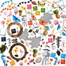 49 And Market - Vintage Aristry Sunburst - Laser Cut Outs  - Elements