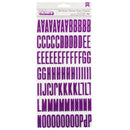 Shimelle - Main Character Energy - Thickers Stickers - Alpha Purple Glitter