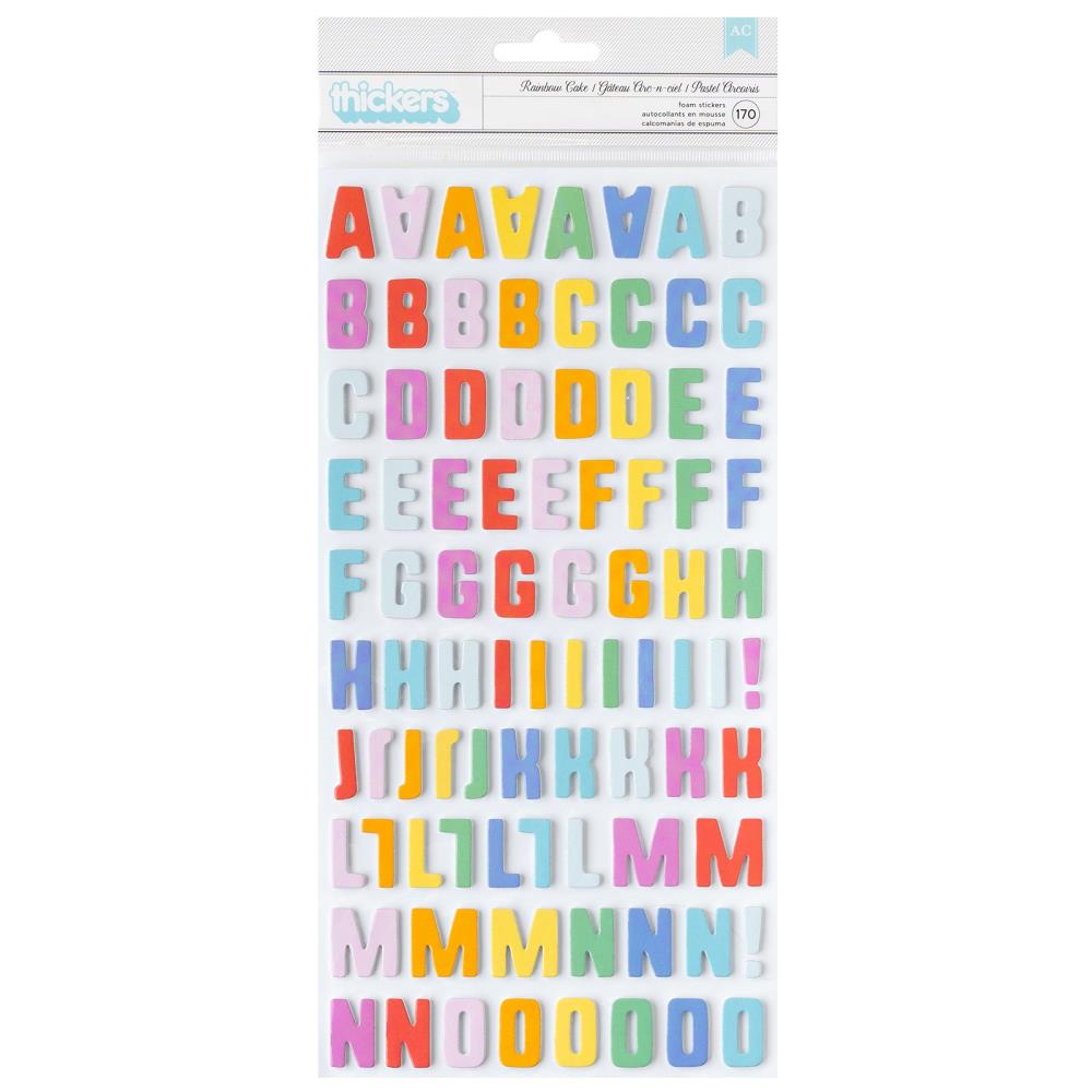 Pebbles - All The Cake - Thickers Sticker