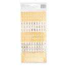 Crate Paper - Moonlight Magic - Thickers Stickers - Inspired - Alpha - Gold Foil