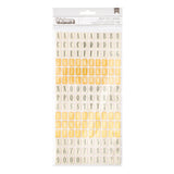 Crate Paper - Moonlight Magic - Thickers Stickers - Inspired - Alpha - Gold Foil