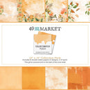 49 And Market - Color Swatch: Peach - Collection Pack 12"X12"