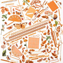 49 And Market - Color Swatch: Peach - Laser Cut Outs Elements
