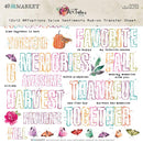 49 And Market - ARToptions Spice - Rub-Ons 12"X12" 1/Pkg - Sentiments