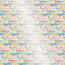 Bella Blvd - One Fall Day - Clear Cuts Printed Acetate 12"X12" - Fall Scramble