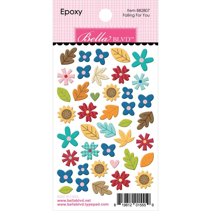 Bella Blvd - One Fall Day - Epoxy Stickers