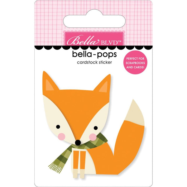 Bella Blvd - One Fall Day - Bella-Pops 3D Stickers - Sweater Weather