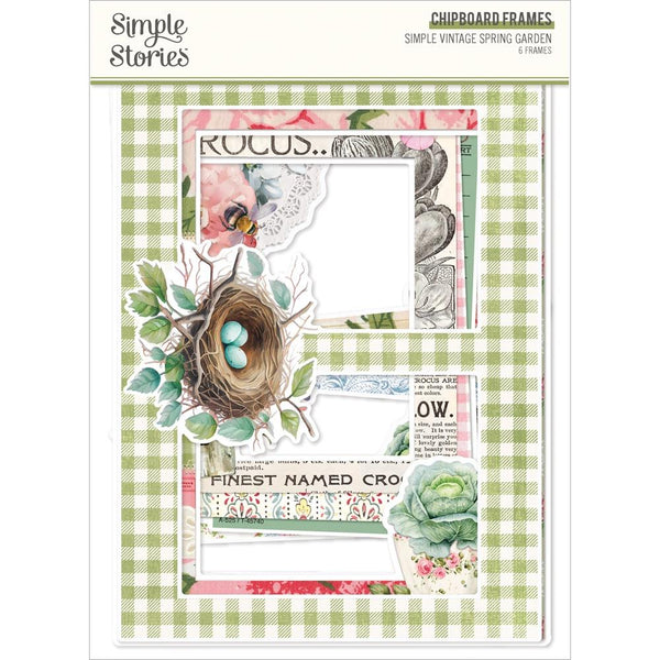 Simple Stories - Simple Vintage Spring Garden - Chipboard Frames