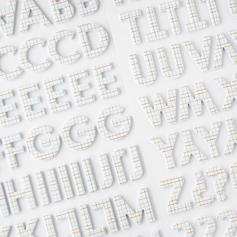 Pebbles - Cool Boy - Thickers Stickers - Alpha