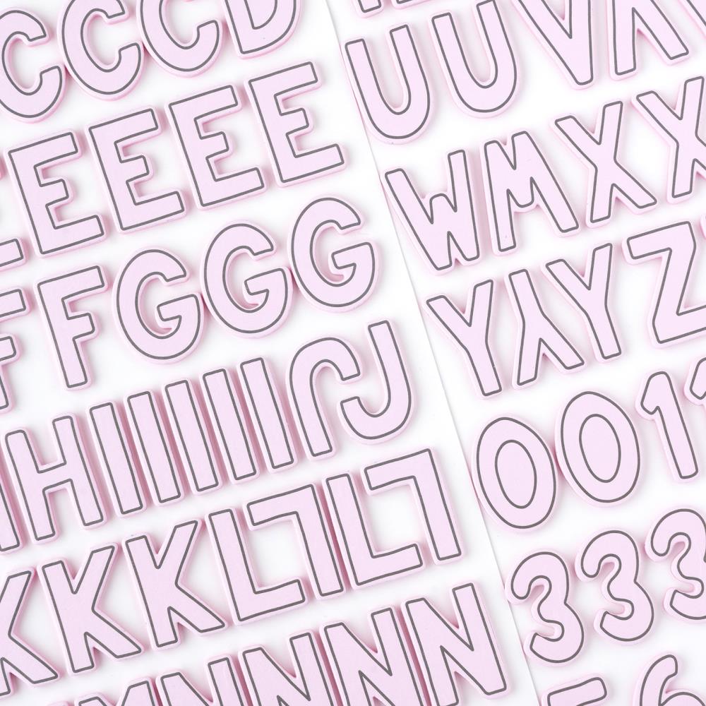 Pebbles - Cool Girl - Thickers Stickers - Alpha