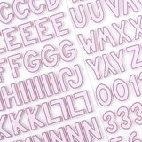 Pebbles - Cool Girl - Thickers Stickers - Alpha