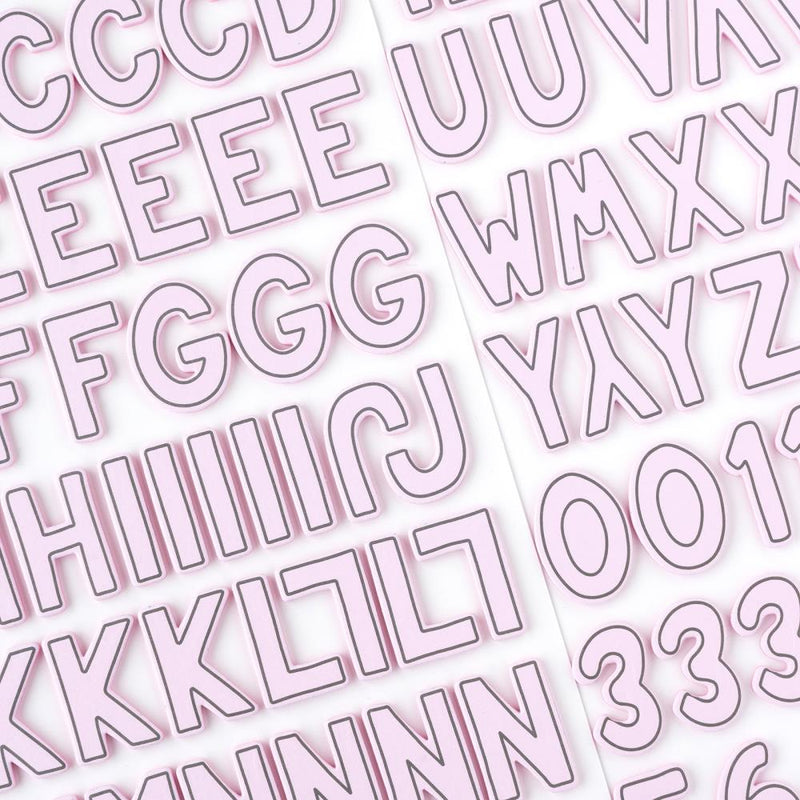 Pebbles - Cool Girl - Thickers Stickers - Alpha