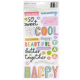 Pebbles - Cool Girl - Thickers Stickers - Phrase