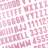 American Crafts - Life Of The Party - Thickers Stickers - Pink Glitter Alpha