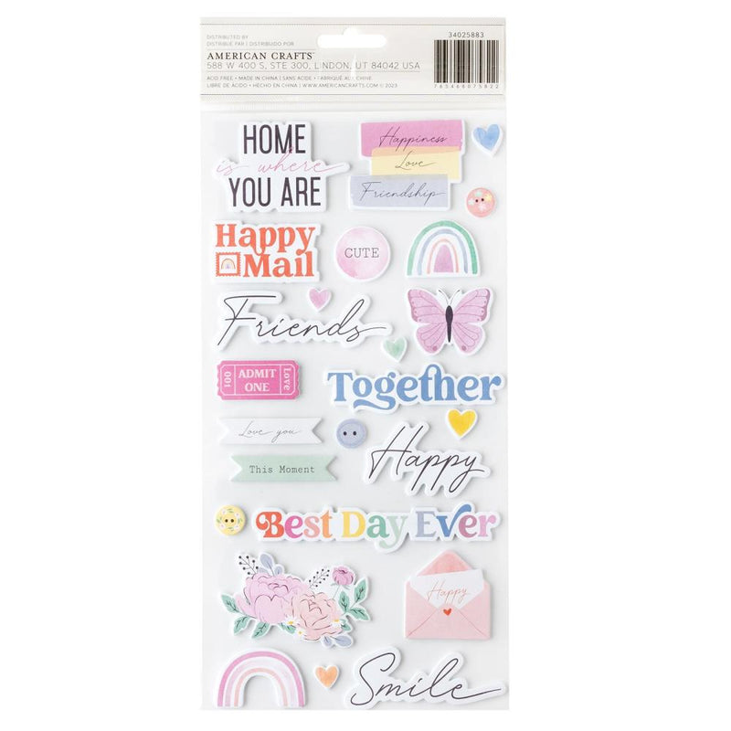 Celes Gonzalo - Rainbow Avenue - Thickers Stickers - Phrases