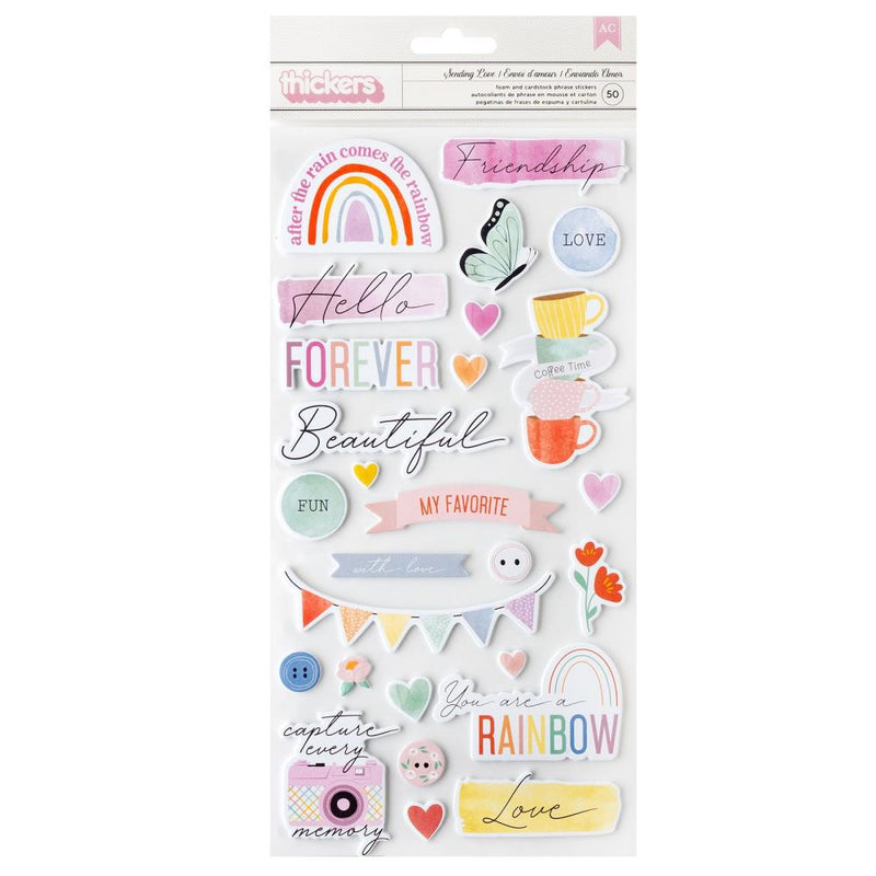 Celes Gonzalo - Rainbow Avenue - Thickers Stickers - Phrases